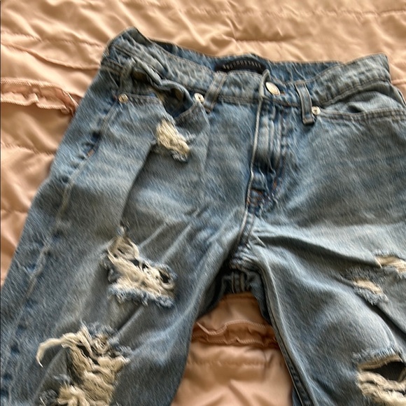 Aeropostale Dark Blue Ripped Jeans - Picture 3 of 12